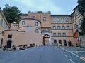 Castel Gandolfo Ã¢â¬â Scorcio del Palazzo Pontificio Royalty Free Stock Photo